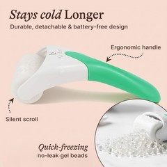 Ice Roller for Face & Eyes – Reduces Puffiness, Smooths Fine Lines, Spa Gift