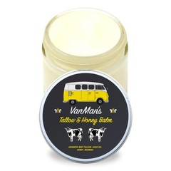 Vanman&rsquo;s Tallow and Honey Balm With No Added Scent – Face Moisturizer with