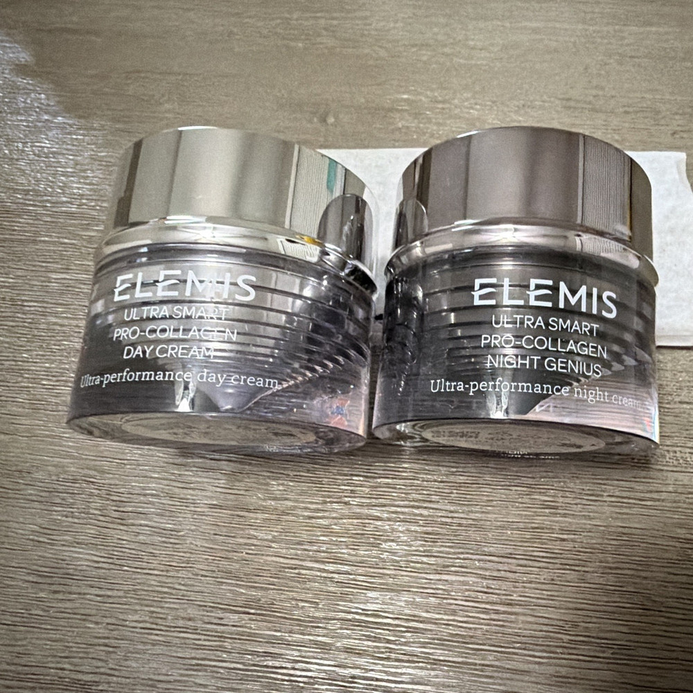 ELEMIS Pro-Collagen Ultra Smart Day Cream + Night Genius Face Set 1.6 fl oz