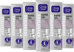 [6 PACK] Clean & Clear Advantage Spot Treatment Gel~15ml/0.5 fl.oz.