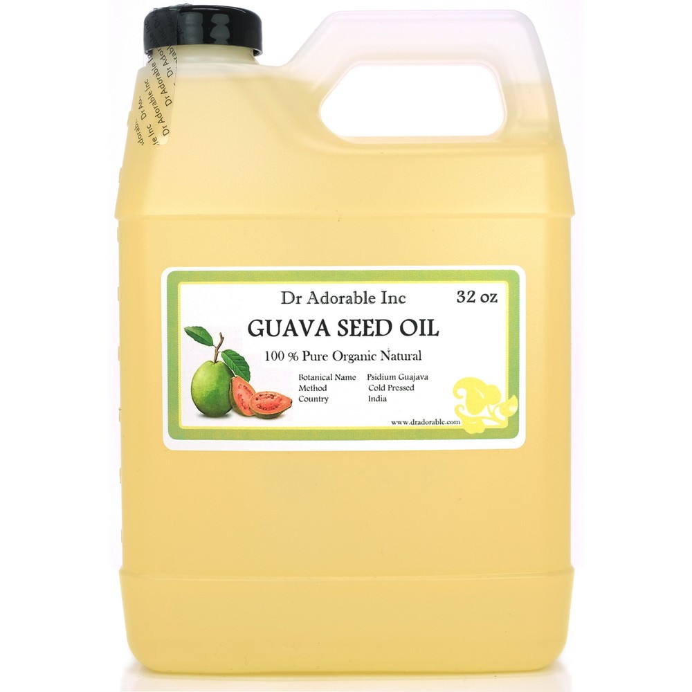 Premium Guava Oil 100% Pure Organic Cold Pressed Moisturizer 2 oz up to 7 LB