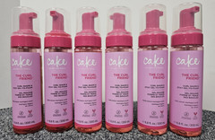 6 X Cake The Curl Friend Curl Shape & Stay Gel-To-Foam 6.8 Fl Oz/each