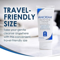 Travel-Sized pH-Balanced Facial Cleanser, 2.5 Fl Oz – Perfect for Sensitive Skin