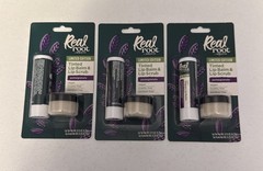 3x Real Root by Sprouts Tinted Lip Balm & Lip Scrub – Pomegranate