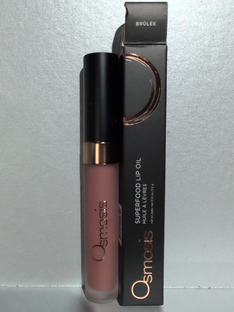 Osmosis Lip Superfood Lip Oil # Brulee BRAND NEW
