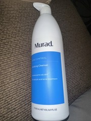 NEW Murad Acne Control Clarifying Cleanser with Pump 16.9 oz 500ml 09/2025 EXP