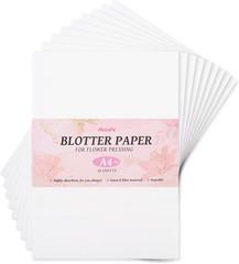 Flower Press Blotting Paper Sheets 8.26 x 11.8 Inches Natural Fiber Reusable