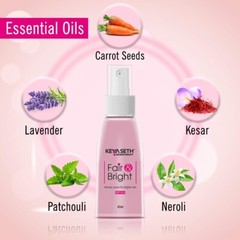 Keya Seth Aromatherapy Fair &Bright Fairness Serum for Brighter Skin SPF15,42ml,