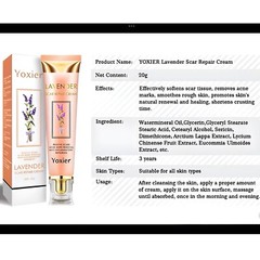 YOXIER Lavender Scar Repair Cream Anti Stretch Repair Marks Scar Removal Cream