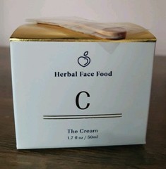 Herbal Face Food The Cream (TINTED) 1.7oz 50 ml Skincare Full Size Moisturizer