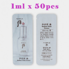 The History of Whoo Gongjinhyang Seol Radiant White Essence 1ml x 50pcs K-Beauty