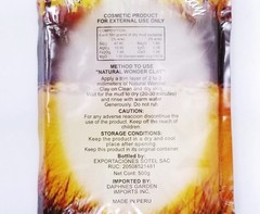 Lot of 2 x 1lb Natural Wonder Clay Mask Face Body Spa Mud Silica Ready-to-Use