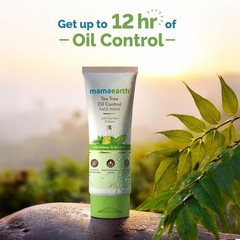 Mamaearth Tea Tree Natural Facewash A cne & Pim ples Normal & Dry $kin 100ml&rsquo;
