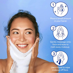 Face Moisturizer & Makeup Remover – Fragrance-Free Cleansing Balm with Beta-Caro