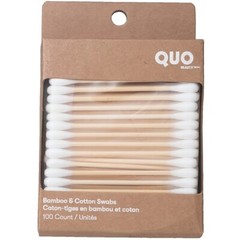Quo Beauty Bamboo & Cotton Swab Sustainable Soften Lipstick Blend 100pcs NEW