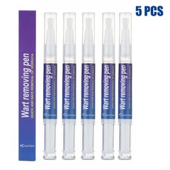 5× 12 Hours Unisex Wart Remover Pen Eliminate Foot Corn Warts Skin Tag Remover