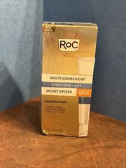 RoC Multi Correxion Even Tone + Lift Moisturizer SPF 30 Niacinamide 1.7 oz AND.