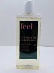 Feel Daily Hemp Oil Facial Cleanser 4 oz New Sealed Antioxidant Redness Relief