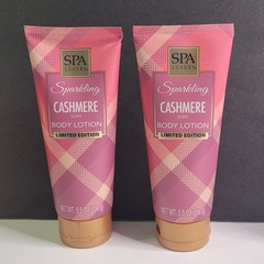 Spa Luxury Sparkling Cashmere Lotion 5.5 oz Ea 2 Pk