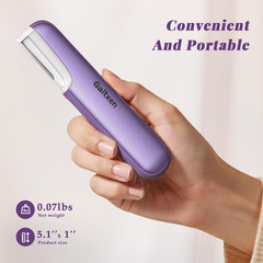 Galtxen Dermaplaning Tool for Women – Facial Exfoliation & Peach Fuzz Purple