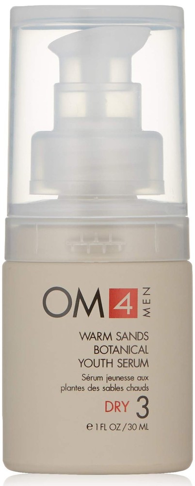 Organic Male OM4 Dry STEP 3: Warm Sands Botanical Youth Serum – Men&rsquo;s Skincare