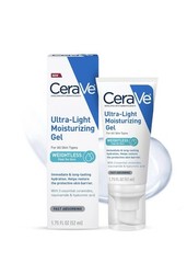 CeraVe Ultra-Light Facial Moisturizing Gel, Fragrance Free, Oil-Free- 1.75 FL Oz