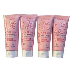 04 x Venature Glutathione 50X Tone Up Lotion SPF 50+ PA+++ 150ml Hydrating Care