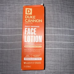 Duke Cannon Daily Defense Face Lotion 3oz SPF 32 Lightweight All Skin Types NIB