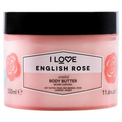 English Rose Scented Body Butter – Hydrating Body Butter for Dry Skin – and A…
