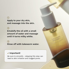 Wonder Black Rice Moisture Cleansing Oil, Double Cleansing, Daily Makeup Remover