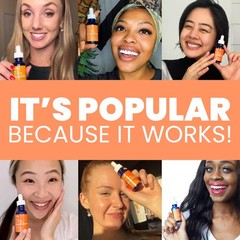 SeoulCeuticals Korean Skin Care 20% Vitamin C 1 Fl Oz (Pack of 1), Amber