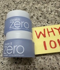 X2 Banila Co Clean It Zero Calming Cleansing Balm 7mL/Ea EXP 2/2027 SEALED QTY.2