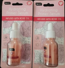 B.PURE Hydrating Primer Serum Infused With Rose Oil. 15ml. Pack Of Two.