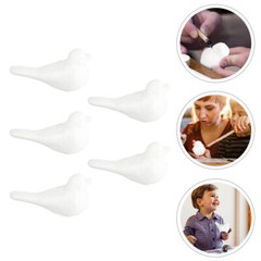 5opcs Shapes Christmas Bird Ornaments Christmas Bird Decoration