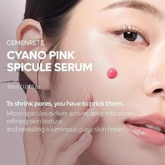 NEW Dr.Melaxin Cemenrete Two set Cyano Pink Spicule Serum with Calcium skin care