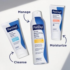 PanOxyl Acne Banishing Body Spray with 2% 6 Ounce (Pack of 1), White