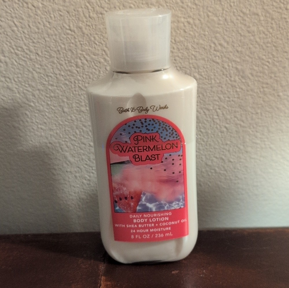 Bath & Body Works Pink Watermelon Blast Body Lotion 8 fl oz Hydrating