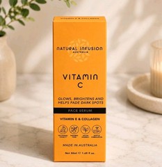 Natural Infusion Australia Vitamin C Collagen Hydration Face Serum 1.69oz