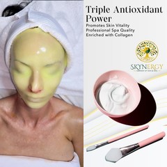 Collagen Boost Hydro Glo Jelly Mask PeelOff Vajafacial Mask All Skin 30oz 12 Apl