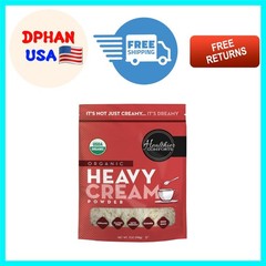 Convenient Organic Heavy Cream Powder – 72% Butterfat, Perfect for Cooking 7oz