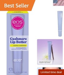 Luxurious Vanilla Lip Butter with Plumping Peptides for Beautifully Soft Lips