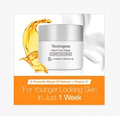 Neutrogena Correcting Cream Rapid Tone Repair Face Neck Chest Dark Sun Spots