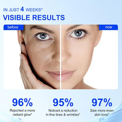 Pure Hyaluronic Acid Powder for Face & Joints, Dual Molecular Weight for Deep Hy