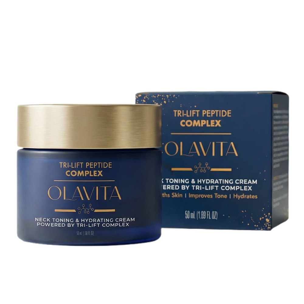 Olavita Tri-Lift Peptide Complex Neck Toning Hydrating Cream 50ml
