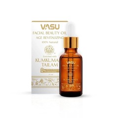 Vasu Facial Beauty Oil enriched with Kumkumadi Tailam Natural Face Oil 25 Ml T13