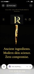 Render & Root No EO Madagascar Vanilla Bean Cellular Calm Eczema Red Faces 2oz