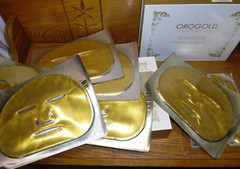 *READ* Orogold Cosmetics Eye Mask Neck Lifting Chest Firming Deep Tissue *SMOKY*