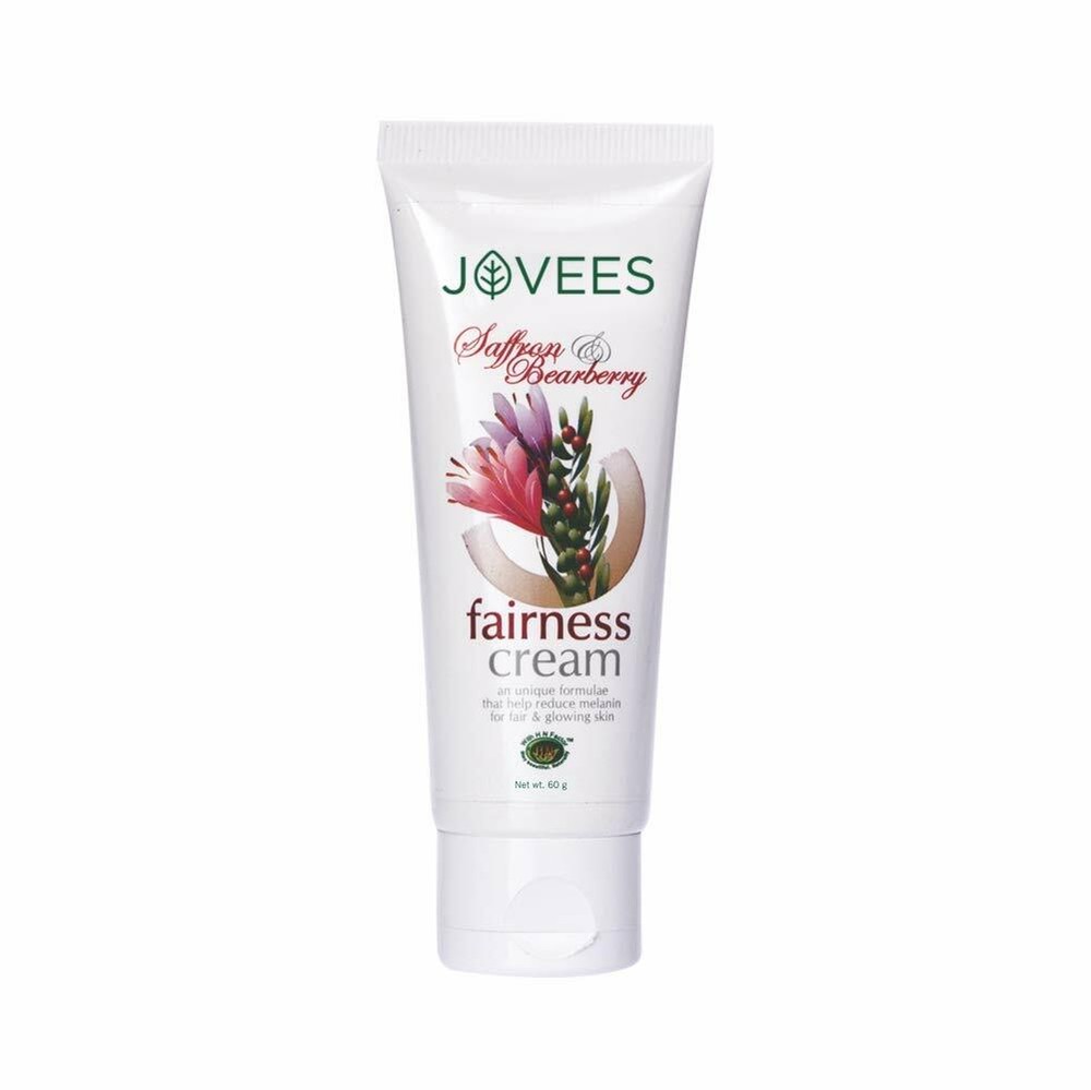 Jovees Herbal Saffron & Bearberry Fairness Face Cream 60gm,