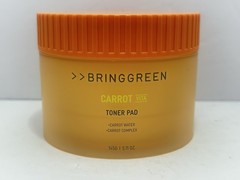 BRINGGREEN Carrot Vita Toner Pad 5.11 oz Full Size Sealed Jar