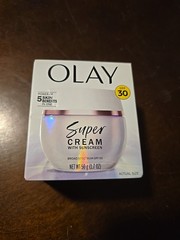 Olay Super Cream with Sunscreen SPF 30 – 1.7 Oz (C011)